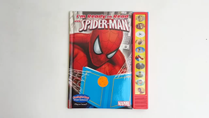 Marvel Spiderman Ready To Read Hardcover Sound Book With Buttons To Hear The Story For Kids