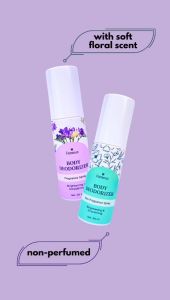 Fameux Body Deodorizer Brightening & Smoothing Skin Deodorant Spray Deo Semprot Fragrance