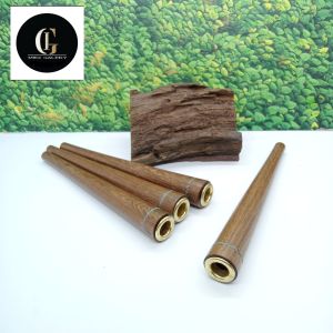 Padutan once pipa kayu Tengsek Sulaiman model lancip 12cm C58