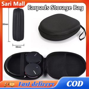 Headphone Carrying Case Headset Earpads Storage Bag Headphone Pouch Portable Anti-pressure Organizer Hard Headphones Storage Bag