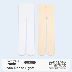 aiwuge | Dance Tights for Girls White