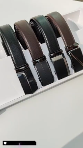 "Bộ Sưu Tập"➡Thắt lưng nam da bò thắt lưng khoá tự động Khoá Đúc Hiện Đại Nhiều Mẫu