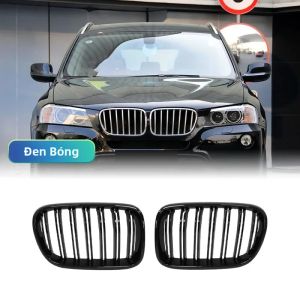 Lưới Tản Nhiệt Trước BMW X3 F25 2010-2013 Màu Đen Mờ Bóng Chất Liệu ABS Kiểu Dáng Thể Thao Phụ Kiện Thay Thế - Cặp