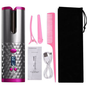 Automatic Hair Curler Wireless Curler USB Charging Ceramic Fast Heating Curling Iron For Hair No Harm To Hair