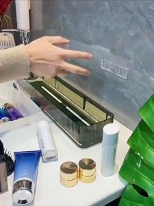 Multi-functional Storage Rack: Your Ultimate Kitchen & Bathroom Solution