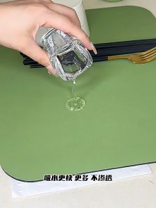 【 In Stock 】Kitchen Sink Absorbent Mat Countertop Cup Drain Pad Dish Drying Mat Coffee Machine Absorbent Mat Wash-free Insulation Pad Alas Penyerap Atas Meja Dapur厨房台面吸水垫