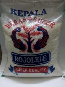 Beras murah cap rojo lele 10 liter