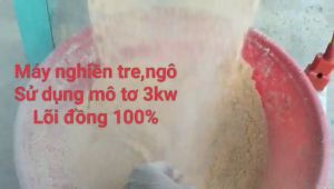 Máy Nghiền Vỡ Mảnh NgôNghiền Mịn Đơn Giản Chỉ Cần Thay Mặt Sàng