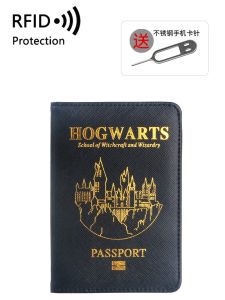 Harry Potter RFID New Arrival Gryffindor Eagle Academy Movie Card Travel Passport Cover Document Package