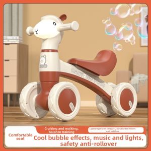 4-Wheel Balance Bike for Toddler