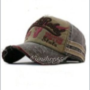 Topi Baseball BLACK REBEL Import Pria Wanita Model Korea Murah