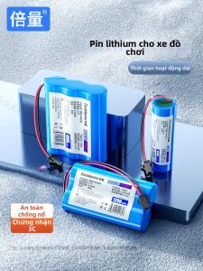 Doublepow | Xe Điều Khiển Từ Xa Sạc Lại Được Dung Lượng Lớn Pin 14500/18650