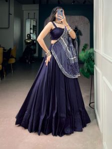 Soft Satin Lehenga
