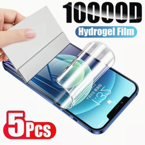 5Pcs For Samsung S25 S26 Ultra Hydrogel Film Screen Protector For Samsung A56 A57 5G A36 A37 A35 A17 A55 A54 A53 A52 A06 A07 A16