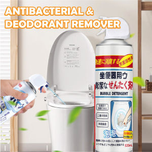 Wahaha Toilet Bowl Cleaner Bathroom Cleaner Foam Cleaner Mousse Spray Cleaning Pencuci Tandas Bilik Air Pembersih Buih Tandas Toilet Cleansing Bubble Mousse Spray Bathroom Cleaner Antibacterial and Deodorant Remover 马桶清洁泡泡慕斯