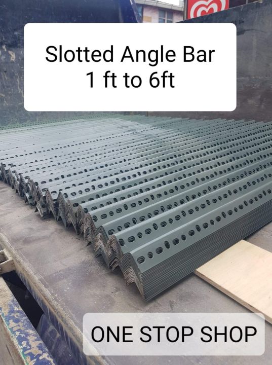 Slotted Angle Bar 1 to 6 feet Lazada PH