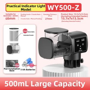 HUIYANGXU | Intelligent Timer Large Capacity Feeder For Ornamental Fish Aquarium