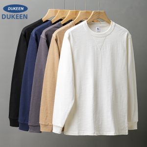 DUKEEN | Cotton Long Sleeve T-Shirt for Men