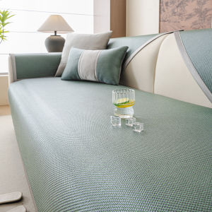 SANHANG | Ice Silk Light Luxury Non-slip Sofa Cover Pad for Cats in Summer