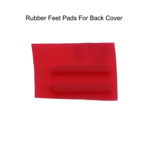 YuXi 1 Set Dustproof Silicone Plug Replacement For 3DS Console Lower Bottom LCD Screen Back Cover Rubber Feet Pads