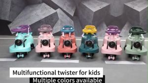 Childrens Twist Car Anti-rollover Childrens Baby Adults Can Sit Twist Swing Slipper