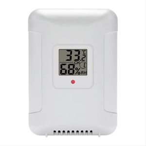 Wireless Digital Hygrometer Thermometer 8 Channel Temperature Humidity Monitor Indoor Outdoor Weather Station Sensor 328ft Range