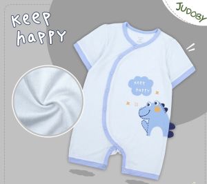 Body sơ sinh bé trai bé gái Tay Dài Vải thun lạnh cao cấp Dokma size từ 0-9kg- Body liền thân cho bé sơ sinh