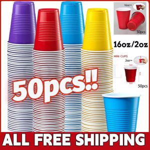 Free Shipping 16oz Disposable 50/100/200pcs Paper Cups Red Cups Sold Kirkland Chinet Red Cup Big Red Party Cups 500ml Coffee Milk Tea Paper Cup Disposable Partyneeds Supplies Party Cups 500ml