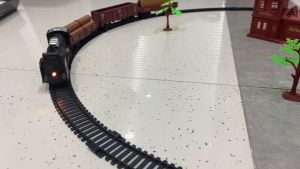 รถไฟเด็ก ของเล่นเด็ก รถไฟ ใหม่ รถไฟฟ้าบังคับของเล่นเด็ก RC จำลองเสมือนจริง ของขวัญวันเกิด ของขวัญสําหรับเด็กชาย Electric train