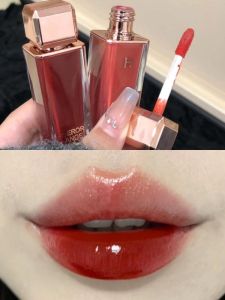 XIANYAN | Ice-Transparent Glossy Mirror Lasting Easy-to-Apply Whitening Nude Finish Lip Gloss
