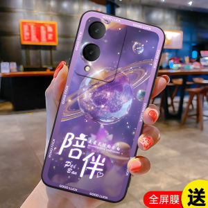 Luckrider Artistic Healing Phone Case for VivoY36 Full Lens Coverage Elegant Minimalist Silicone Fashion Chinese Elements