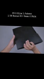 PS3 SLIM PS 3 SONY PLAYSTATION 3 SLIM HDD 500GB + BONUS STICK