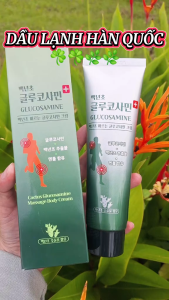 Dầu Lạnh Hàn Quốc Glucosamine - Kem Xoa Bóp Mát Dịu Khớp Vai Gáy Lưng (150ml) Chính Hãng