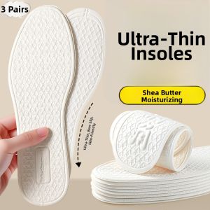 MICUI | Barefoot Friendly Thin Moisture Absorbent Odor Preventing Insoles 2mm