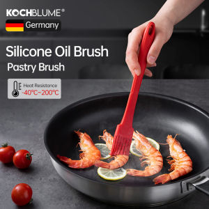 Kochblume cọ phết dầu silicon bánh Pastry phết mỡ bàn chải thực phẩm cấp Silicone chịu nhiệt bàn chải nhà bếp cho nướng BBQ nấu nướng bánh