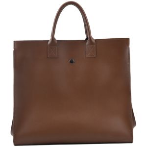 กระเป๋าสะพายไหล่ทรงถือสำหรับเดินทาง ความจุขนาดใหญ่ กระเป๋าใส่โน้ตบุ๊กสำหรับผู้หญิง กระเป๋าถือแบบลำลอง กระเป๋าสะพายข้าง PU กระเป๋าถือสุดเก๋