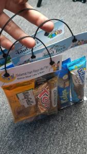 (Isi 10) Plastik Opp Bingkisan Snack THR Ampau Lebaran Motif Anak-anak