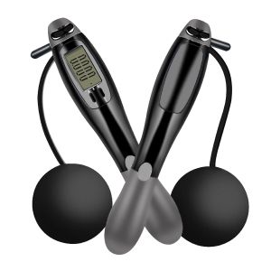 ( สินค้าใหม่ ส่งจากไทย )B&G ที่กระโดดเชือก ด้ามจับนุ่มกระชับมือ จัดส่งที่รวดเร็ว ฟิตเนส Jump Rope สำหรับการออกกำลังกายเผาผลาญ เชือกกระโดด BG