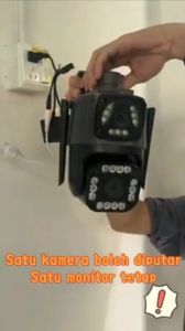 Dual Lens WIFI Camera Dual Different Images CCTV Wireless Outdoor Waterproof Auto Tracking Color Night Vision CCTV Surveillance Camera