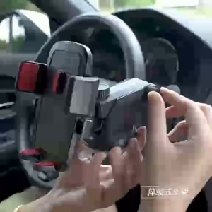 Giá đỡ điện thoại trên ô tô kẹp điện thoại ô tô cao cấp hút chân không thao tác 1 tay Phụ Kiện