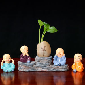 Đồ Trang Trí Nhà Phong Cách Zen Mới Đồ Trang Trí Bàn Làm Việc Văn Phòng Hình Chú Tiểu Sư Thầy Mới Đồ Trang Trí Không Gian Nhà Trang Trí