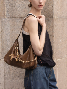 VANESSA HOGAN | Leather Hobo Bag