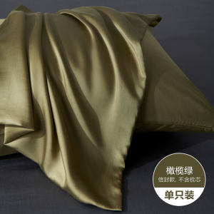 Summer Ice Silk Pillowcase Pair High-End Silk Feel New Model Inner Core Pillowcase Breathable Cool Touch Bedding Accessories