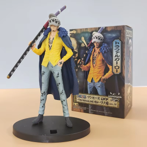 Bandai | 16cm Anime One Piece Figure Luffy Law Figurine PVC Standing State Action Figure PVC Model Doll Collection Toy Gift Kids