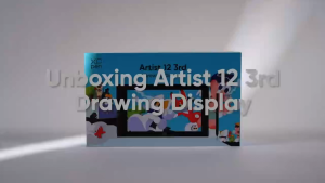 【Mới】XPPen Artist 12 3rd Màn hình vẽ  119 inch có Phím tắt Di động mới có Bút cảm ứng X4 Chip thông minh (16K Mức lực nhấn) có Chân đế có thể gập lại