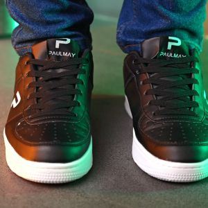 PAULMAY - Sepatu Sneakers Pria Denver - Black White
