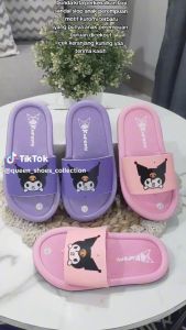 kamiliku Sandal anak kokop perempuan KUROMI sendal anak anak selop KUROMI