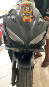 Lampu Alis Drl CBR 150 R Bonus Devil Eyes / Lampu Led alis CBR new old Satu set Demon eyes Siap pakai