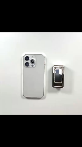 COD Clipping Zinc Alloy metal Cellphone Holder with clip Portable and Foldable adjustable·Stand