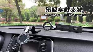 Magnetic Car Phone Holder Universal 360° Foldable Car Mount Phone For GPS Pemegang Telefon Kereta 车载导航支架